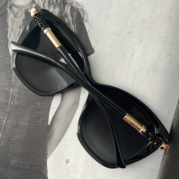 Jimmy Choo 55mm rectangular sunglasses - Picture 5 of 5